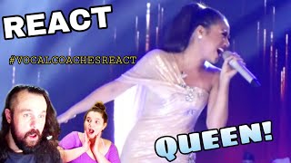 ENG SUBVOCAL COACHES REACT MORISSETTE AMON  AND I AM TELLING YOU [upl. by Mortensen]