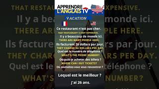 APPRENDRE LANGLAIS AVEC DES MOTS ET DES VOCABULAIRES LEARN FRECH [upl. by Haidadej968]