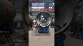 Ultrahigh pressure boiler tank installing heatexchanger cleanenergy nuclearpower boiler [upl. by Alfredo]