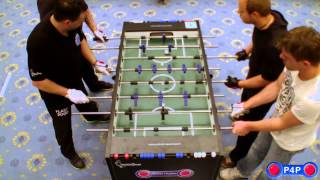 Foosball TableSoccer German Championship 2012 Open Doubles Final [upl. by Blasius]