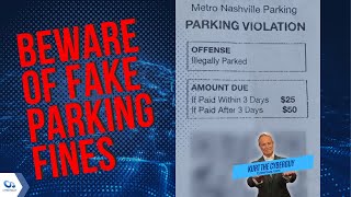 Beware of fake parking tickets on your windshield with fake fines  Kurt the CyberGuy [upl. by Dahsraf]