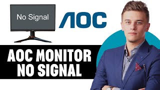 Aoc Monitor No Signal Problem FIXED [upl. by Tann]