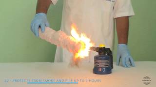 ASMACO Polyurethane Foam B1  B2 Fire Retardant  Civil Defence Approved [upl. by Caylor]