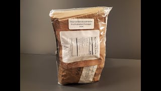 2020 CCAR 24 Hour Ration of the Future Prototype Review MRE Tasting Test [upl. by Aihsetel]