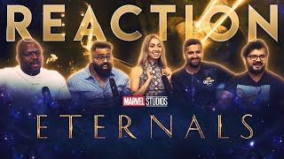 Marvel Studios Eternals  Final Trailer  Group Reaction [upl. by Ahsiuqram80]