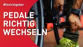 Fahrrad Pedale wechseln  so gehts einfach und unkompliziert ☝ [upl. by Moffat]