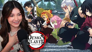 THE HASHIRA  Demon Slayer Season 1 Episode 22 quotMaster of the Mansionquot Reaction [upl. by Lirpa]