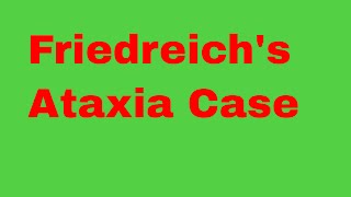 Friedreichs Ataxia  Ataxia Disease [upl. by Barayon976]