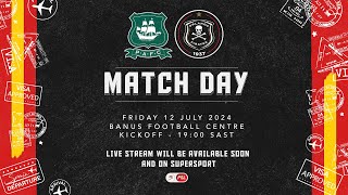 Orlando Pirates  PreSeason Friendly  12 July 2024  vs Plymouth Argyle FC [upl. by Elrak]