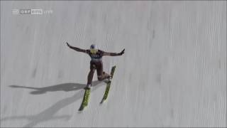 Kamil Stoch Bischofshofen 2017 1385m [upl. by Aneehsak]