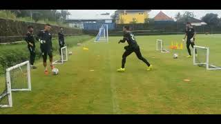 PSS SLEMAN Goalkeeper HARD TRAINING [upl. by Orvas]