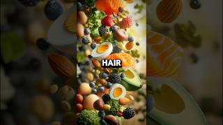 Eat These for HEALTHIER STRONGER HAIR [upl. by Annoik760]