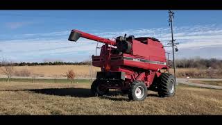 2000 Case IH 2366 Axial Flow Hillco Sidehill Combine  Selling on BigIron Auctions  Dec 14 2022 [upl. by Beane89]