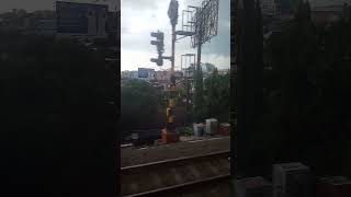 Naik KRL moment saat bertemu KA joglo Semar Kerto [upl. by Brook]