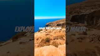 Blue Grotto Malta beautiful exploresf nature beach [upl. by Ajidahk891]