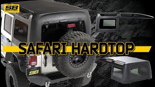 Smittybilt  Safari Hard Top Installation TECH TIP for Waterproof Seals [upl. by Htebasyle]