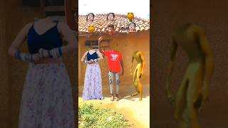 tenge tenge dancing cute girl  dancing patila correct head matching vfx magic youtube vfx viral [upl. by Nyrret]