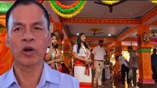 Sidheshwari Mandir Kwtal Doglam kholok jaknai Tini MLA Ranjit Debbarma MDC Sadagar kalai [upl. by Matthaeus]