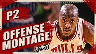 MJ BIRTHDAY SPECIAL  Offense Highlights Montage 19921993 Part 2 1080p HD  WILD [upl. by Ynaffyt338]