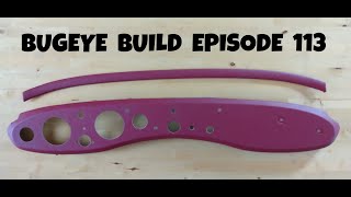 How to recover the Austin Healey Sprites dashboard and front cockpit trim Bugeye Build Episode 113 [upl. by Morvin437]