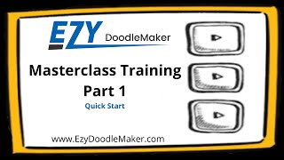 DoodleMaker Masterclass Training Part 1 [upl. by Delfeena156]