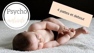 Psychomotricité  comment aider son enfant à se mettre à 4 pattes puis debout [upl. by Naeruat480]