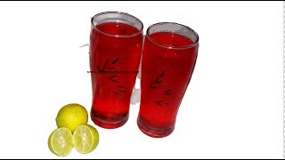 Lemon Rooh Afza Sharbat in HindiUrdu Rooh Afza Sharbat Banane ka Tarika in HindiUrdu [upl. by Monarski]