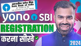 Yono SBI Registration 2024  SBI Yono New Registration  SBI Mobile Banking Activation [upl. by Yusem600]