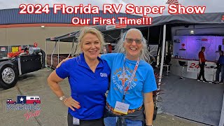 Exploring The Florida RV SuperShow In Tampa For The Very First Time [upl. by Enivid]