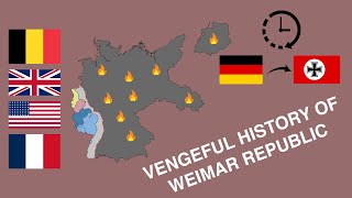 Weimar Republic Every Year 19191933 Map [upl. by Ahsenor]