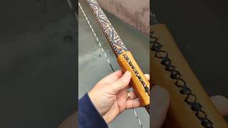 Traditional Laminated Longbow Bamboo Backed ipê Inquisition [upl. by Nyrahs]