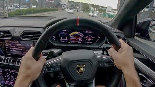 POV Novitec Lamborghini Urus Esteso city drive in South Africa [upl. by Brader16]