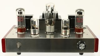 Test EL34 SE Röhrenverstärker Bausatz Tube Amp DIY KIT 6N9P 5Z3P English Subtitles [upl. by Orola]