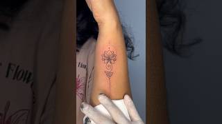 unalome unalometattoo tattoo tattooartist hyderabad hyderabadtattoo art artist trend 1k [upl. by Lamak623]