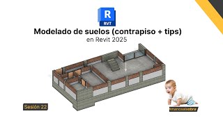 Curso Revit 2025  ARQ  Sesión 22  Modelado de contrapiso más tips👨‍🏫 [upl. by Asteria]