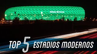 ¡Los ESTADIOS más MODERNOS del mundo [upl. by Riocard220]