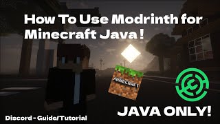 How to install modpack ON JAVA MINECRAFT using Modrinth [upl. by Bubb155]