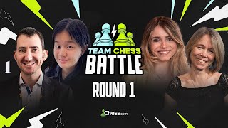 TEAM CHESS RETURNS Anna amp Pia Cramling vs Alice Lee amp Mike Klein [upl. by Heiskell]