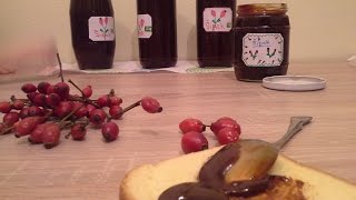 Pekmez od šipka  Confiture de baies déglantier [upl. by Mccarty805]