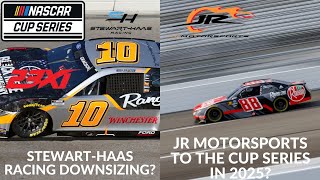 StewartHaas Racing Downsizing In 2025  JR Motorsports To The Cup Series In 2025 [upl. by Dranreb]