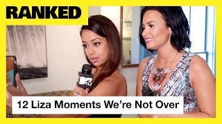 Liza Koshys TOP 12 Moments ft Demi Lovato GEazy Jacob Sartorius amp More  MTV Ranked [upl. by Oreves867]