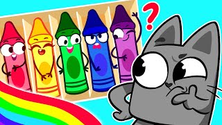 The Naughty Gray Crayon Song  Color Songs  Funny Kids Songs And Nursery Rhymes [upl. by Holly-Anne]