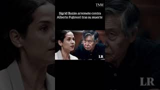 Sigrid Bazán sobre muerte de Fujimori peru [upl. by Aketahs535]