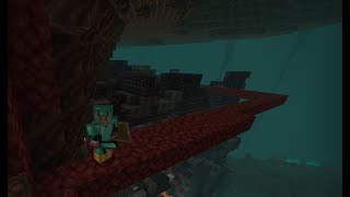 Raiding a Bastion  Minecraft Survival Episode 11 [upl. by Ynitsed511]