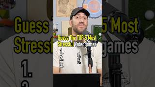 Top 5 Most Stressful Video Games Of All Time Do You Agree shorts top5 gaming guessinggame [upl. by Ydolem923]