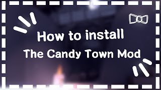 How to Install the Candy Town Mod  Yandere Simulator DL [upl. by Ytirahc]