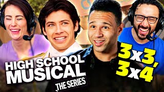 HIGH SCHOOL MUSICAL The Series Season 3 Episode 3 amp 4 REACTION Corbin Bleu  HSMTMTS [upl. by Clement]