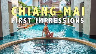 TRAVELLING to CHIANG MAI First Impressions [upl. by Joycelin]