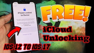 FREE UnlockBypass iCloud Activation lock to Owner No Paid iOS 12 to iOS 17  Remove iCloud Lock [upl. by Nilyac478]