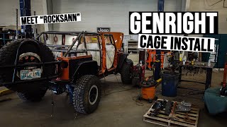 We install a Genright cage in a 2011 JK  ROCKSANN [upl. by Kresic]